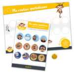 Pack routine quotidienne avec magnets